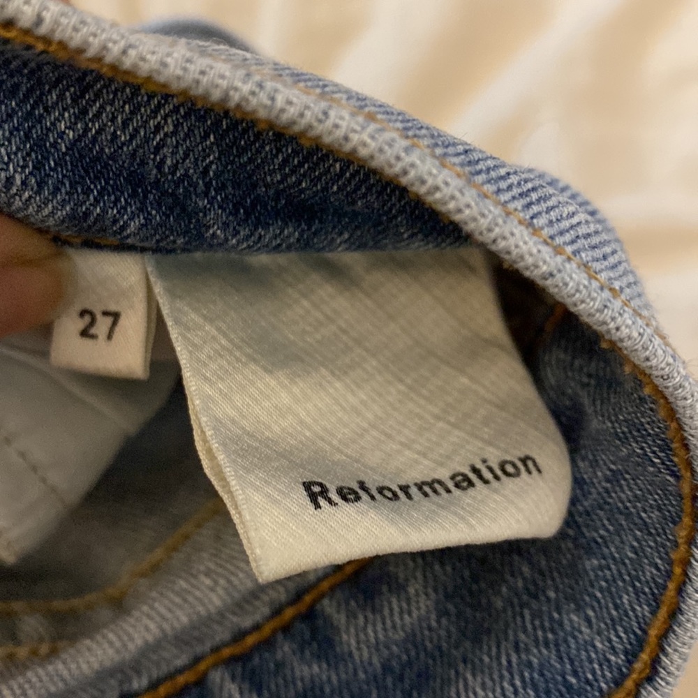 Reformation Denim Cynthia High Relaxed - Picture 8 of 8